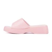 Olivia Miller Womens Ambition Flat Sandals