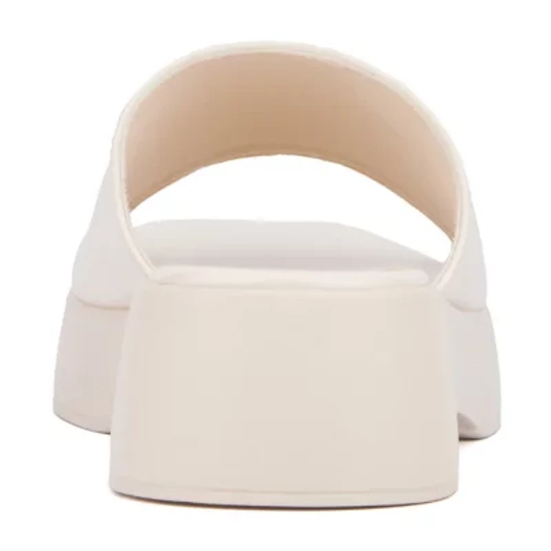 Olivia Miller Womens Ambition Flat Sandals