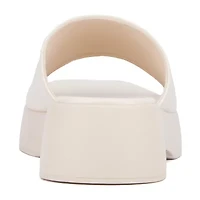 Olivia Miller Womens Ambition Flat Sandals