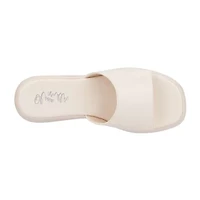 Olivia Miller Womens Ambition Flat Sandals