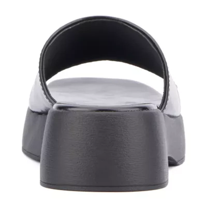 Olivia Miller Womens Ambition Flat Sandals