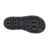 Olivia Miller Womens Glitter Gaze Slide Sandals