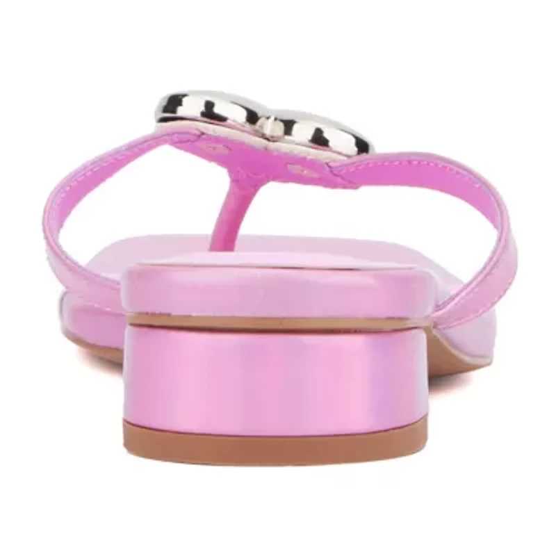 Olivia Miller Womens Love Buzz Heeled Sandals