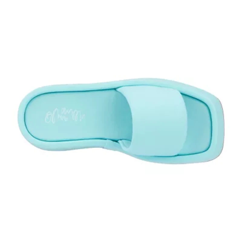 Olivia Miller Womens Uproar Wedge Sandals