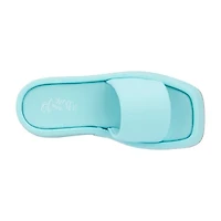 Olivia Miller Womens Uproar Wedge Sandals