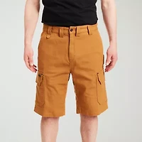 Smiths Workwear Duck Canvas Mens 11 1/4" Mid Rise Big and Tall Stretch Fabric Cargo Short