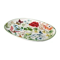 Certified International Greenhouse Ceramic Serving Platter