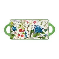 Certified International Greenhouse Ceramic Serving Platter