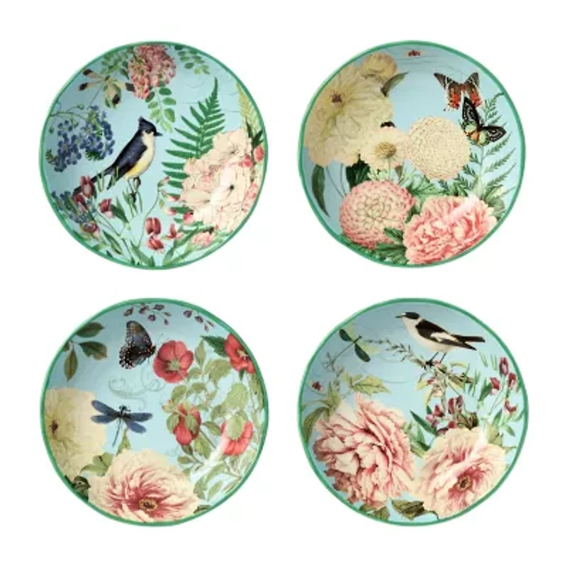 Certified International Flora 4-pc. Ceramic Soup Bowl
