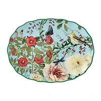 Certified International Flora Ceramic Serving Platter