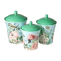 Certified International Flora 3-pc. Canister