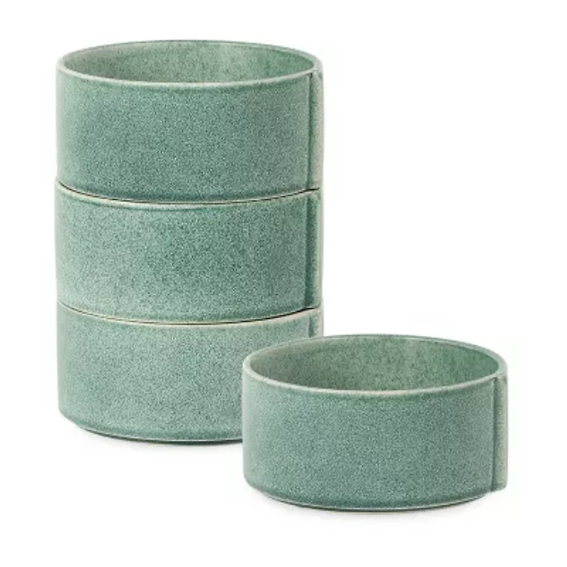 Stone + Lain Bao 4-pc. Stoneware Cereal Bowl