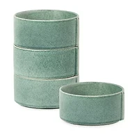 Stone + Lain Bao 4-pc. Stoneware Cereal Bowl
