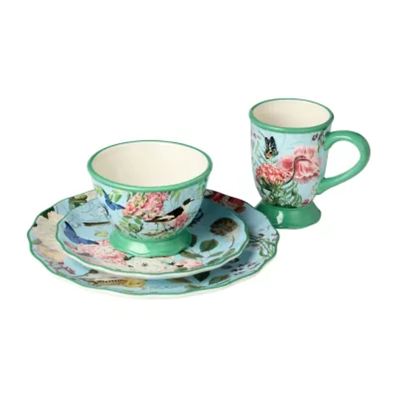Certified International Flora 16-pc. Ceramic Dinnerware Set