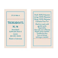 Thereabouts Little & Big Kid Girls Water Resistant Heavyweight Puffer Jacket