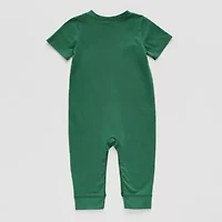 Okie Dokie Baby Boys Short Sleeve Jumpsuit