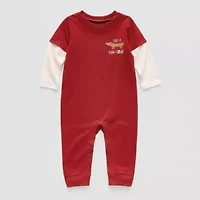 Okie Dokie Baby Boys Long Sleeve Jumpsuit