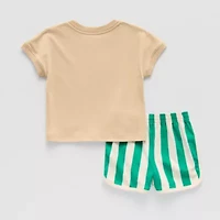Okie Dokie Baby Boys 2-pc. Short Set