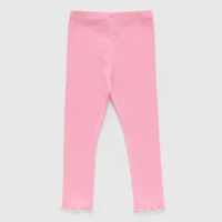 Okie Dokie Rib Toddler & Little Girls Full Length Leggings