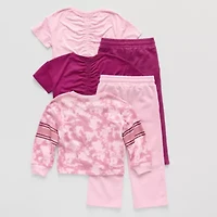 Okie Dokie Active Toddler & Little Girls 5-pc. Pant Set