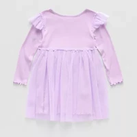 Okie Dokie Halloween Toddler & Little Girls Long Sleeve Tutu Dress