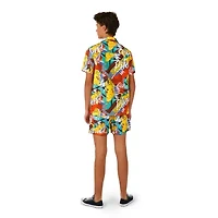 Opposuits Pikachu Big Kid Boys 2-pc. Pokeman Short Set