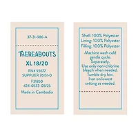 Thereabouts Little & Big Kid Boys Water Resistant Heavyweight Puffer Jacket