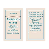 Thereabouts Little & Big Kid Boys Water Resistant Heavyweight Puffer Jacket