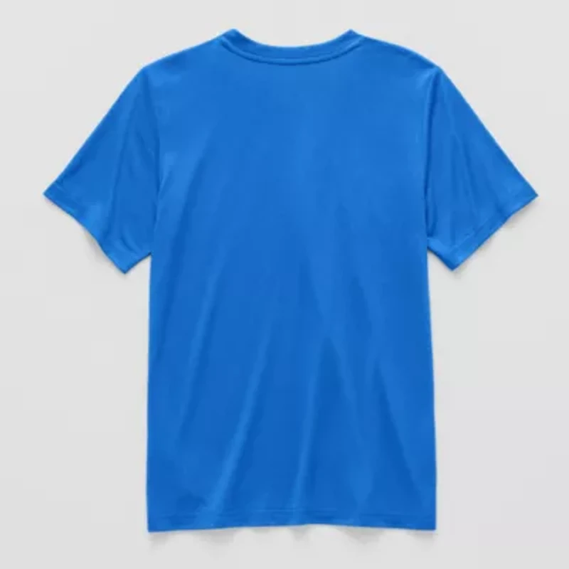 Xersion Performance Little & Big Kid Boys Crew Neck Short Sleeve Regular Fit Graphic T-Shirt