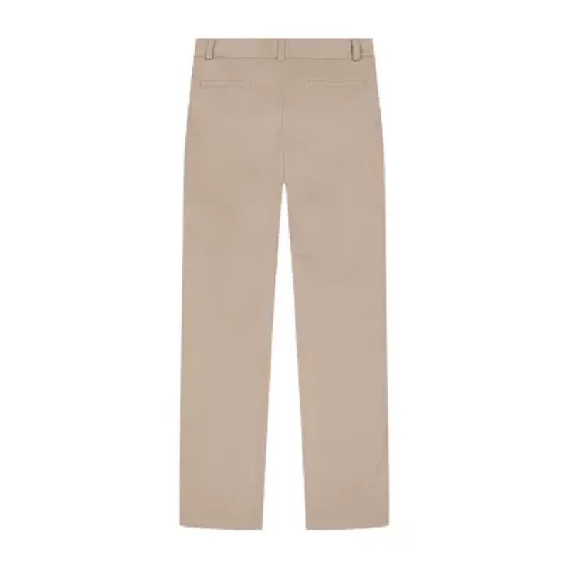 IZOD Little & Big Kid Girls Wide Leg Regular Fit Flat Front Pant