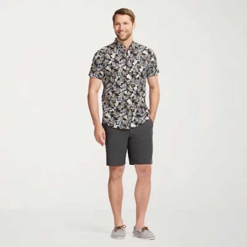 IZOD Beach Performance Mens 9 1/2" Quick Dry Hybrid Short