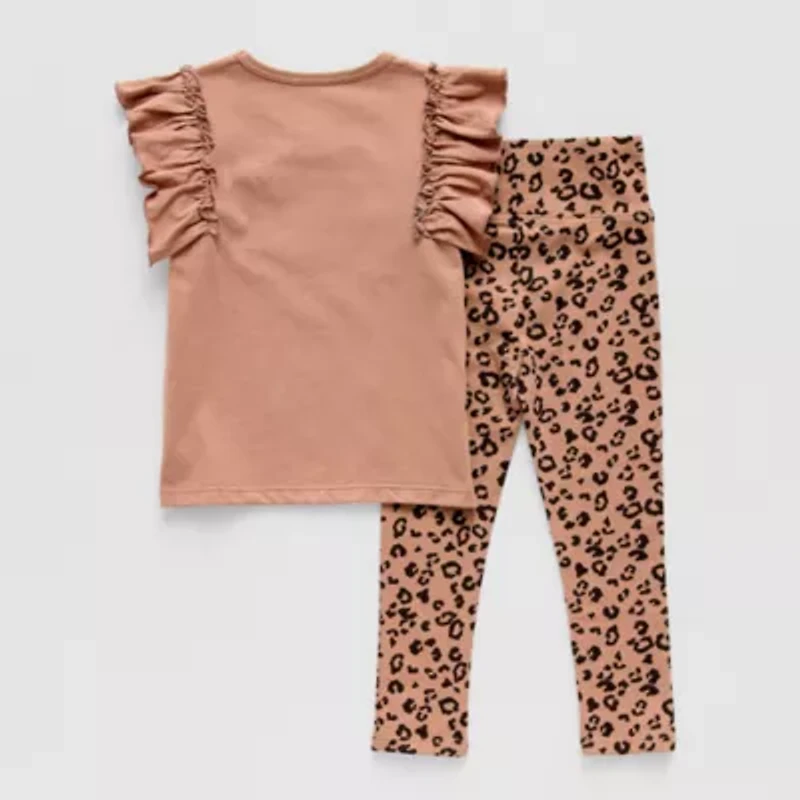Grayson Little Toddler Girls 2-pc. Barbie Legging Set