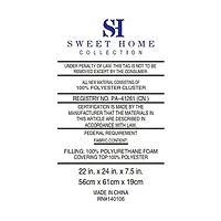 Sweet Home Collection™ Bed Wedge Pillow with High Density Foam