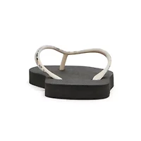Mixit Womens Square Toe Flip-Flops