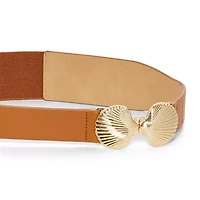 JS Jessica Simpson Skinny Elastic Stretch Waist Womens Belt