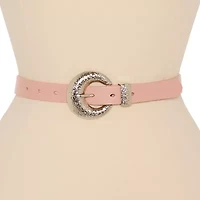 JS Jessica Simpson Skinny Hip Womens Belt