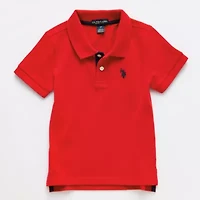 U.S. Polo Assn. Toddler Boys Short Sleeve Regular Fit Shirt
