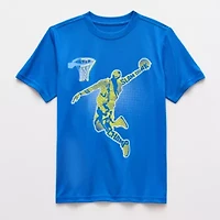 Xersion Little & Big Kid Boys Crew Neck Short Sleeve Regular Fit Graphic T-Shirt