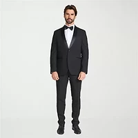 The Savile Row Co Mens Jacquard Slim Fit Sport Coat