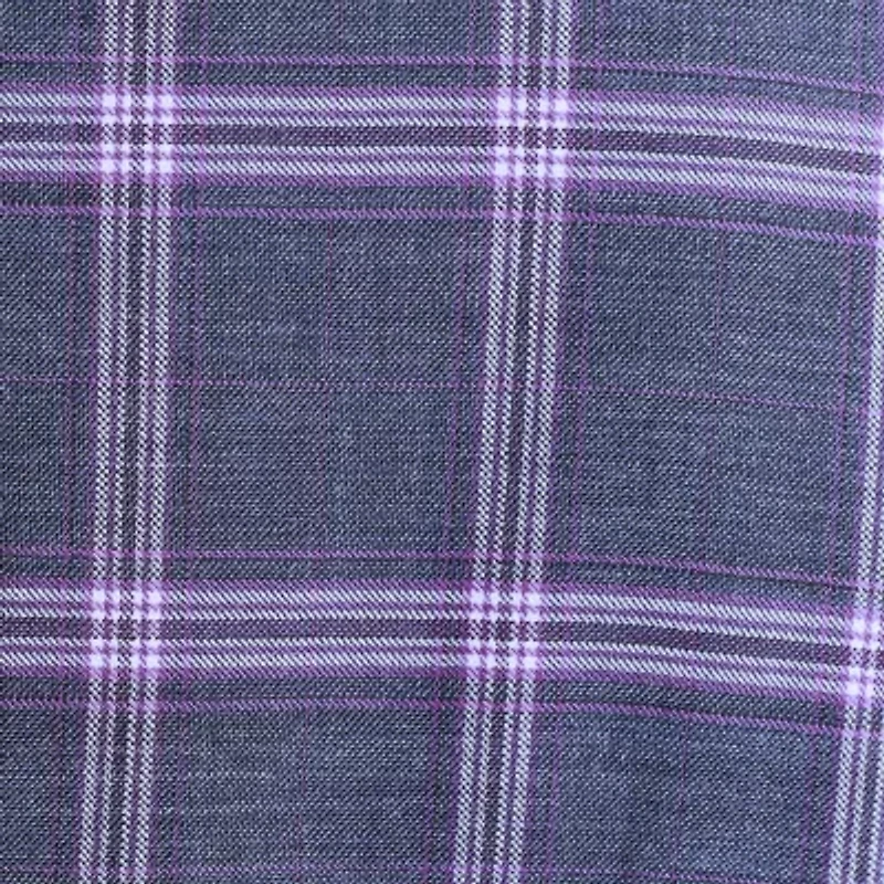 The Savile Row Co Mens Plaid Modern Fit Sport Coat