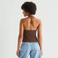 Forever 21 Womens Juniors Halter Neck Sleeveless Tank Top