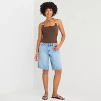 Forever 21 Womens Juniors Halter Neck Sleeveless Tank Top