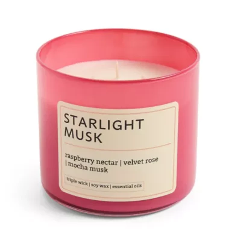 Distant Lands 4oz Starlight Musk 3-Wick Scented Jar Candle