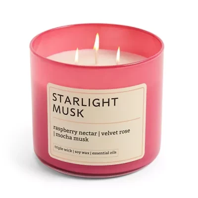 Distant Lands 4oz Starlight Musk 3-Wick Scented Jar Candle
