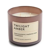 Distant Lands 14oz Twilight Amber 3-Wick Scented Jar Candle