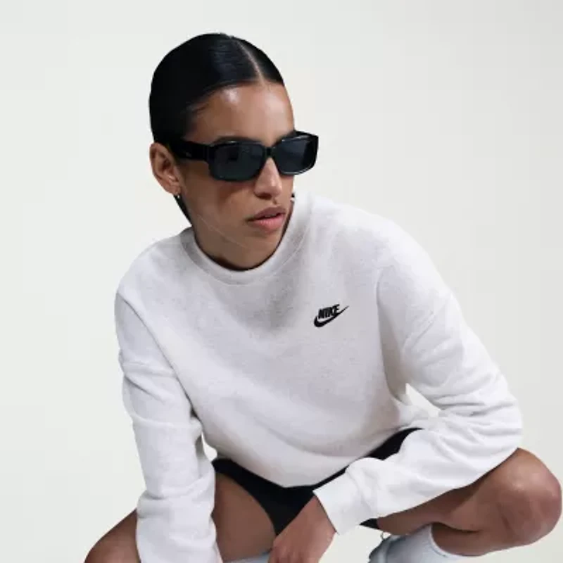 Nike Womens Crew Neck Long Sleeve Sweatshirt