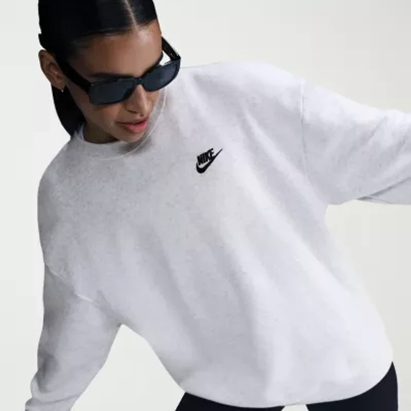 Nike Womens Crew Neck Long Sleeve Sweatshirt