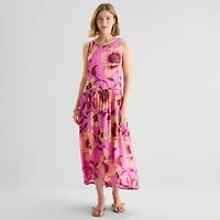 a.n.a Womens Sleeveless Drop Waist Dress