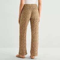 a.n.a Womens Wide Leg Pull-On Pant