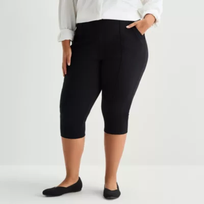 Stylus Womens Plus Capri Pant